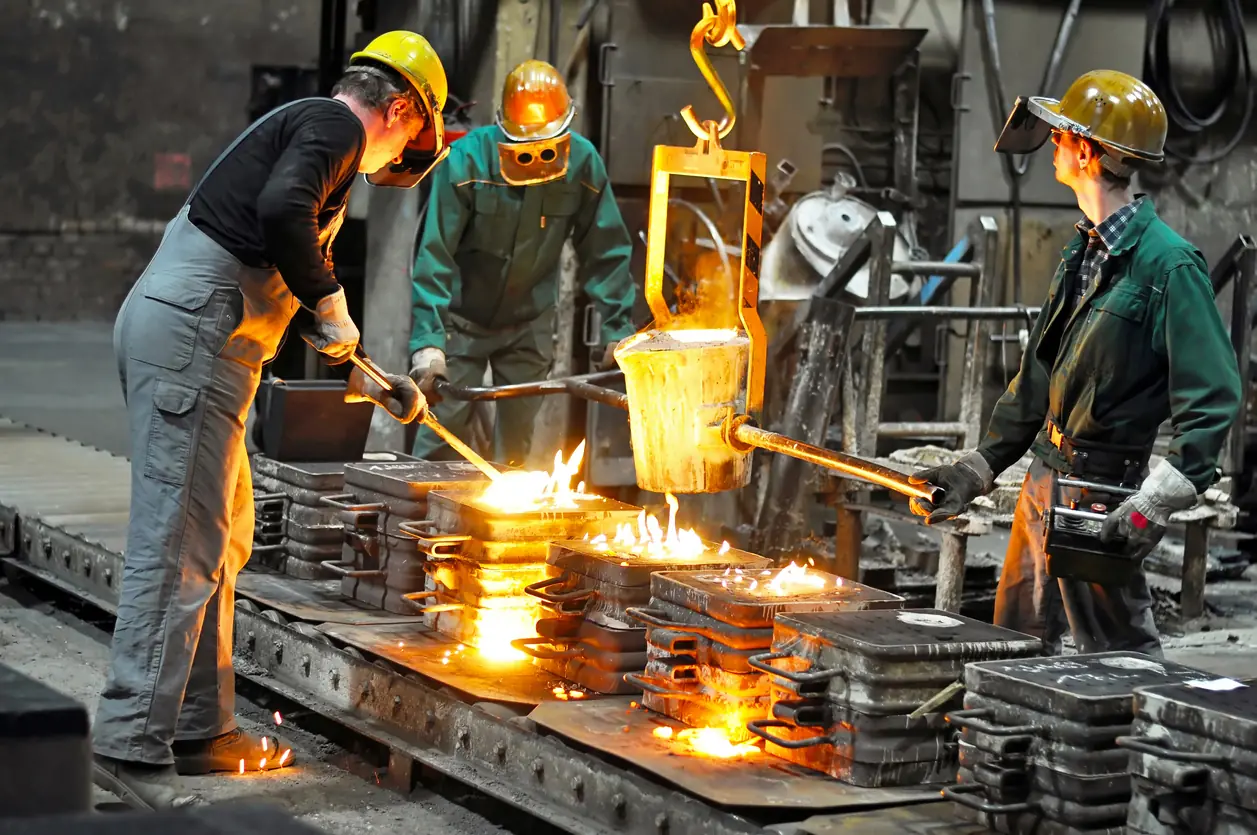 Foundry Furnace Workers