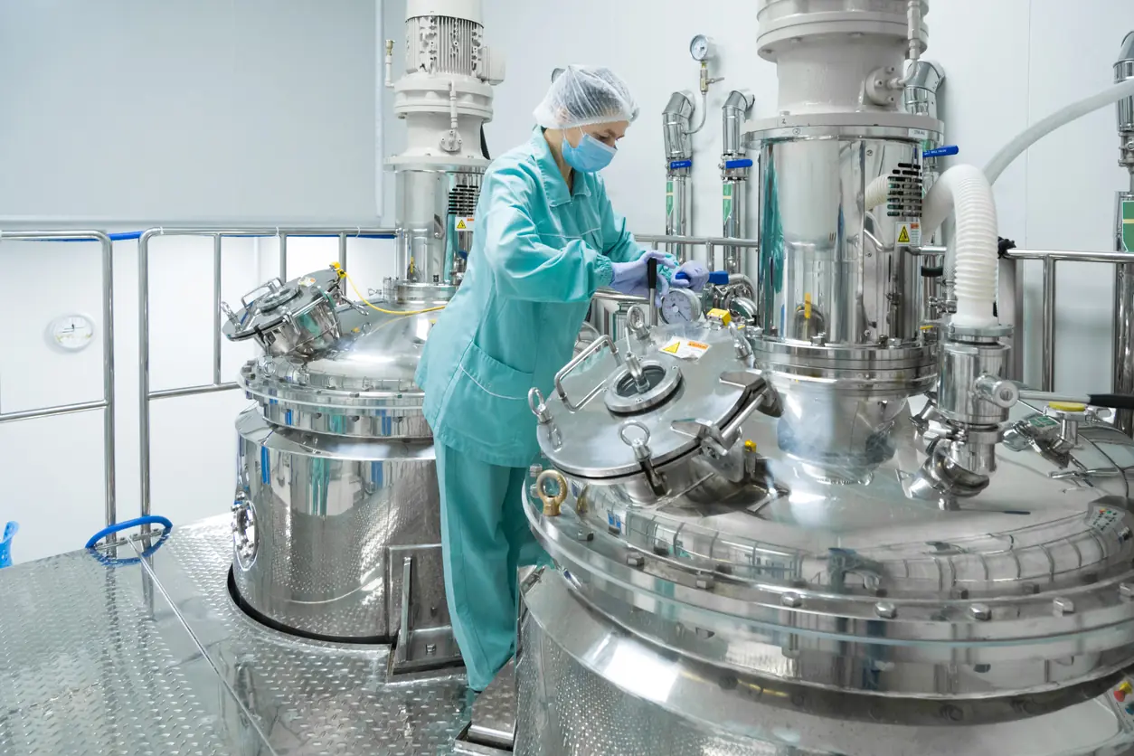 Pharmaceutical Factory Worker